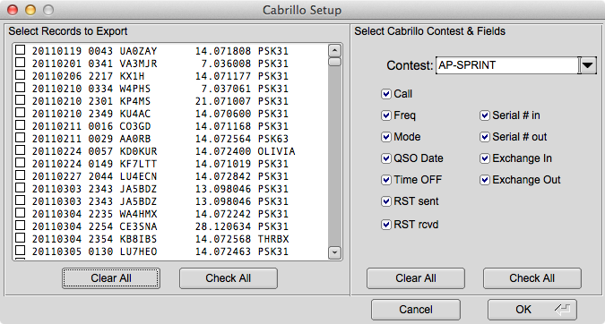 fldigi field day macros