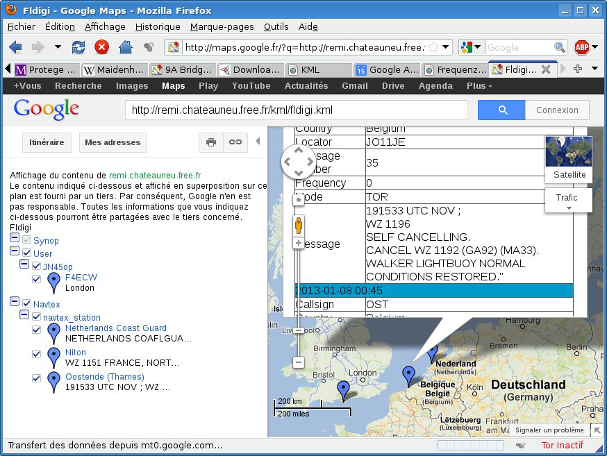 kml viewer google maps