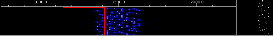 fldigi frequency display